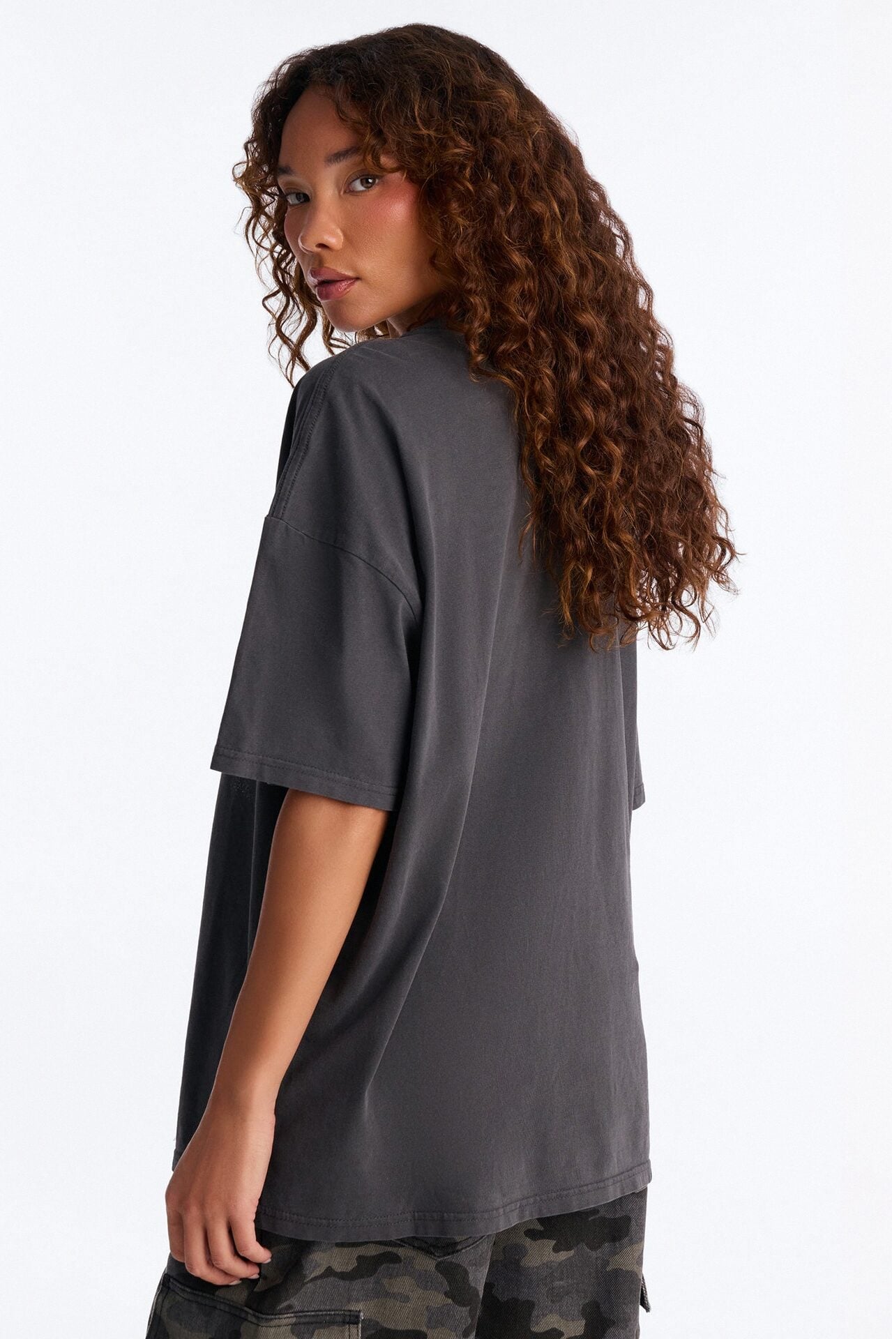 All We Need Is God Washed T-Shirt - Black image 4