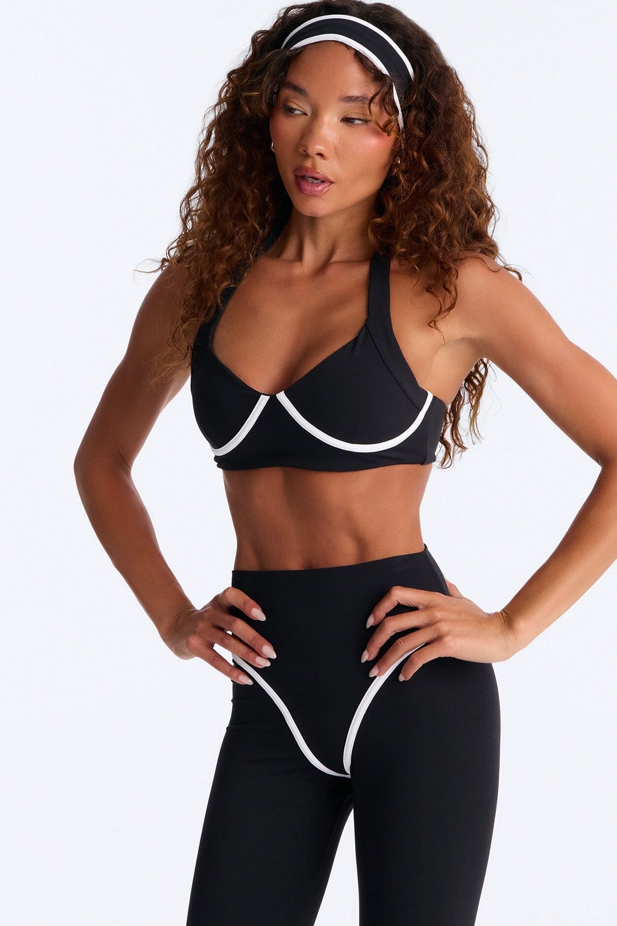 Sculpt Active 3 Piece Legging Set - Black image 2