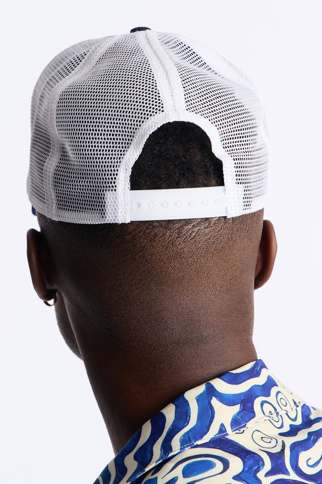Modelo Corduroy Trucker Hat - Navy image 2