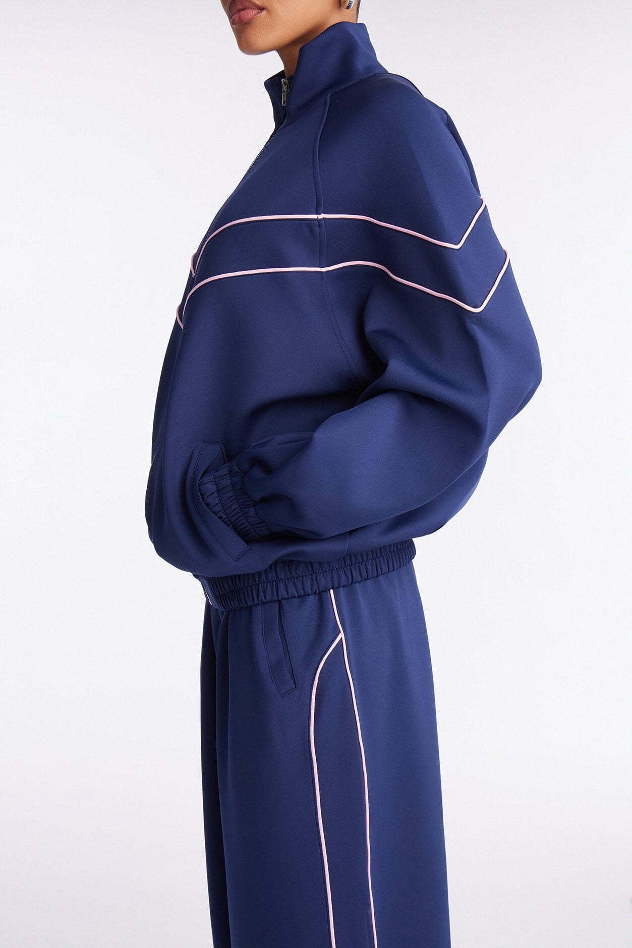 Track Record Pant Set - Navy image 3