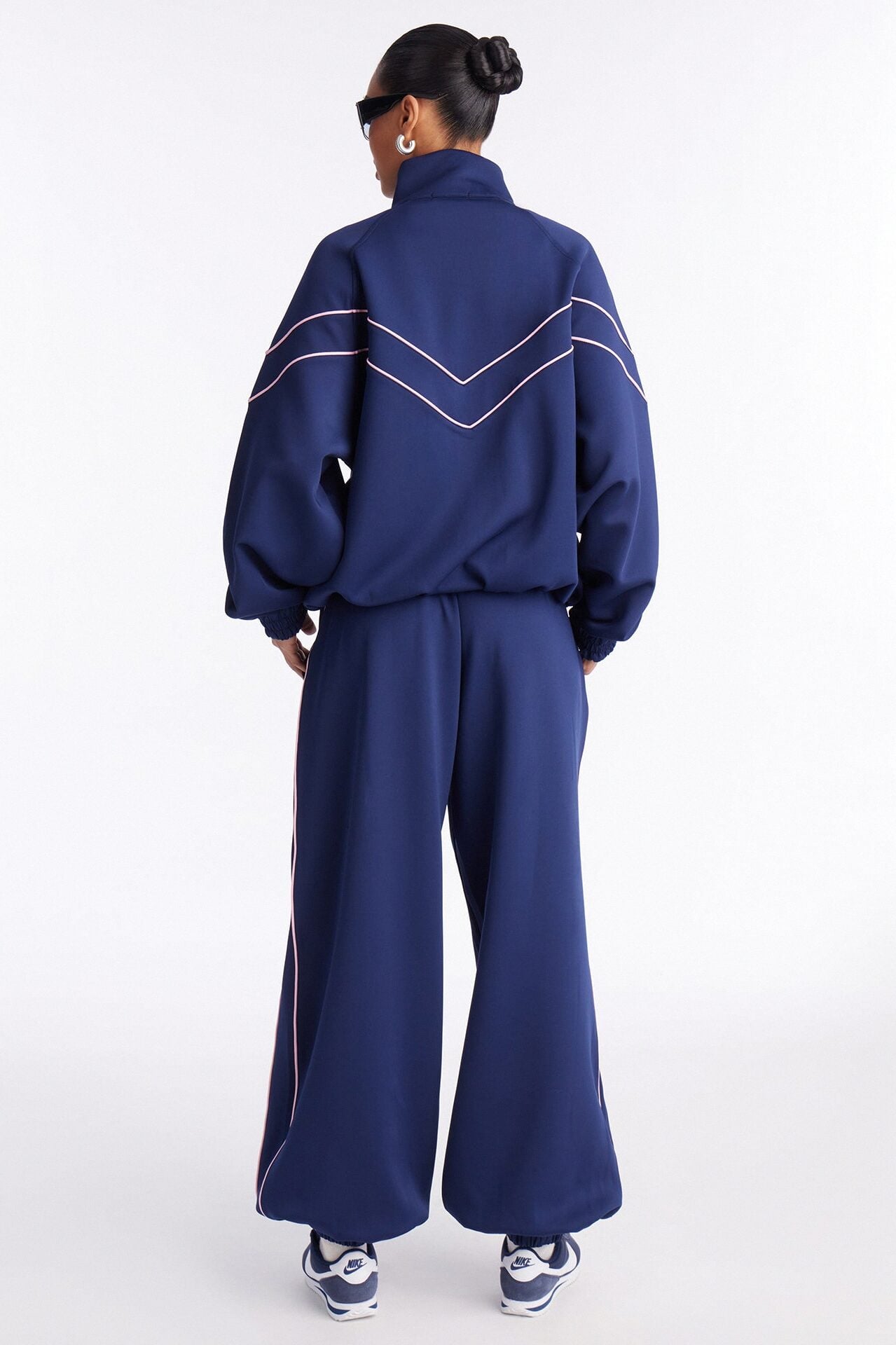 Track Record Pant Set - Navy image 4