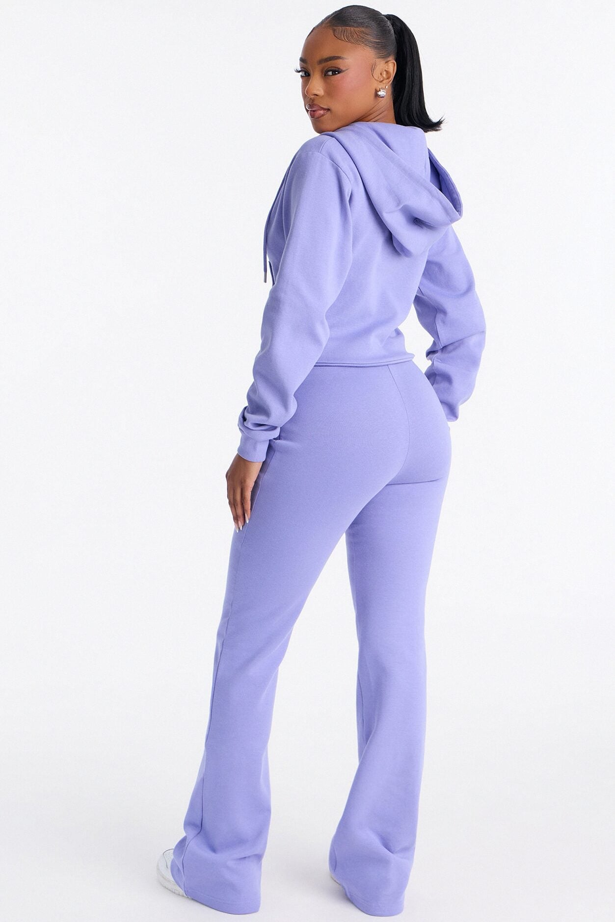 Ready To Go Zip Up Pant Set - Periwinkle image 4