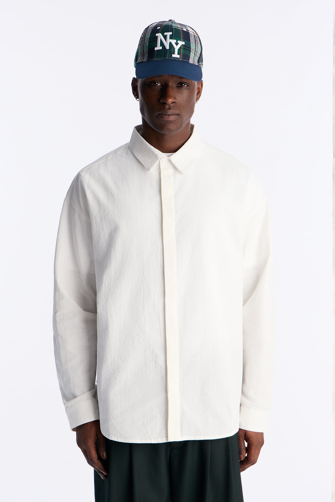 Pure Romance Button Up Shirt - White image 5