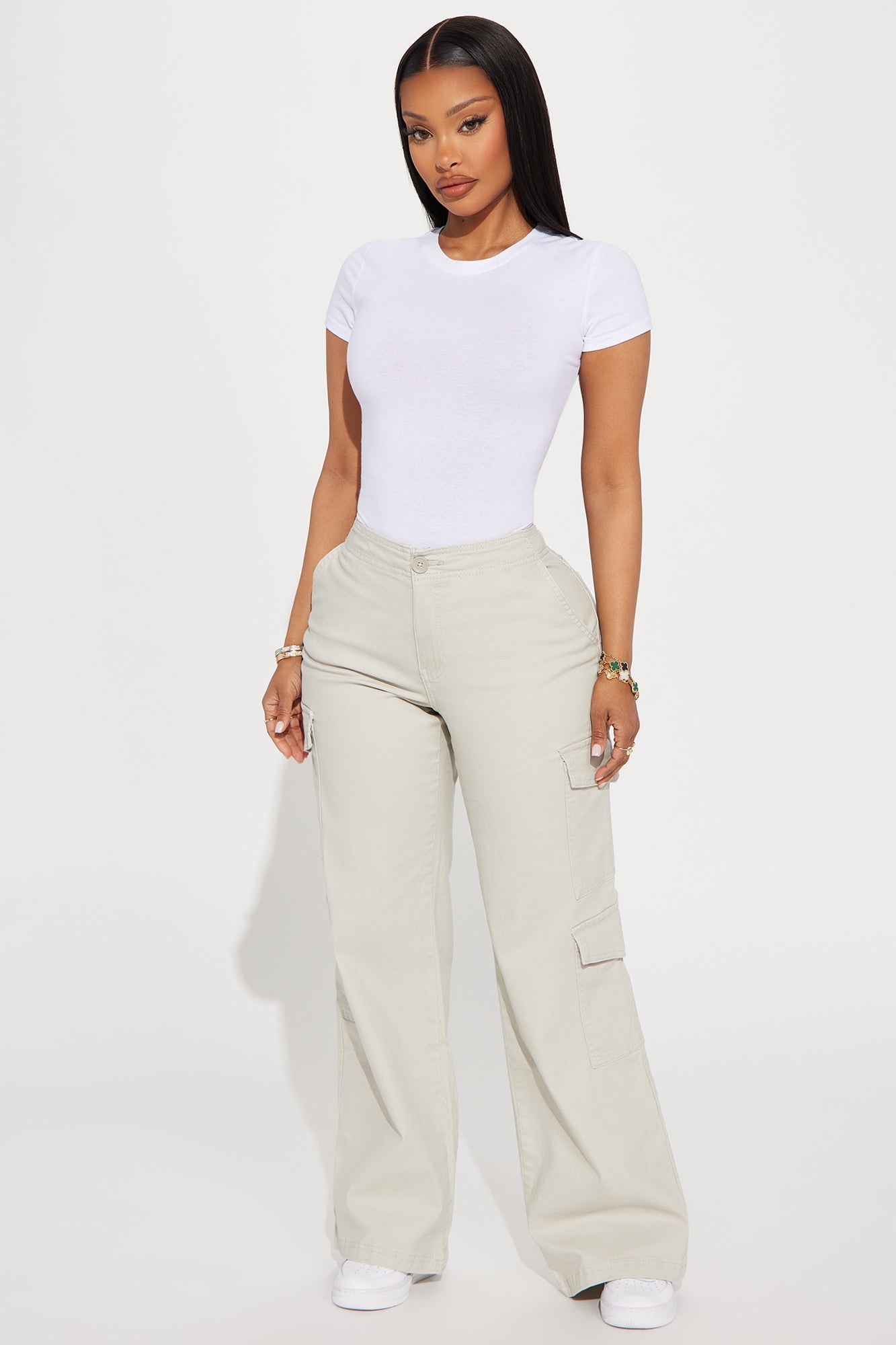 Camilla Classic Fit Crew Neck Tee - White image 5