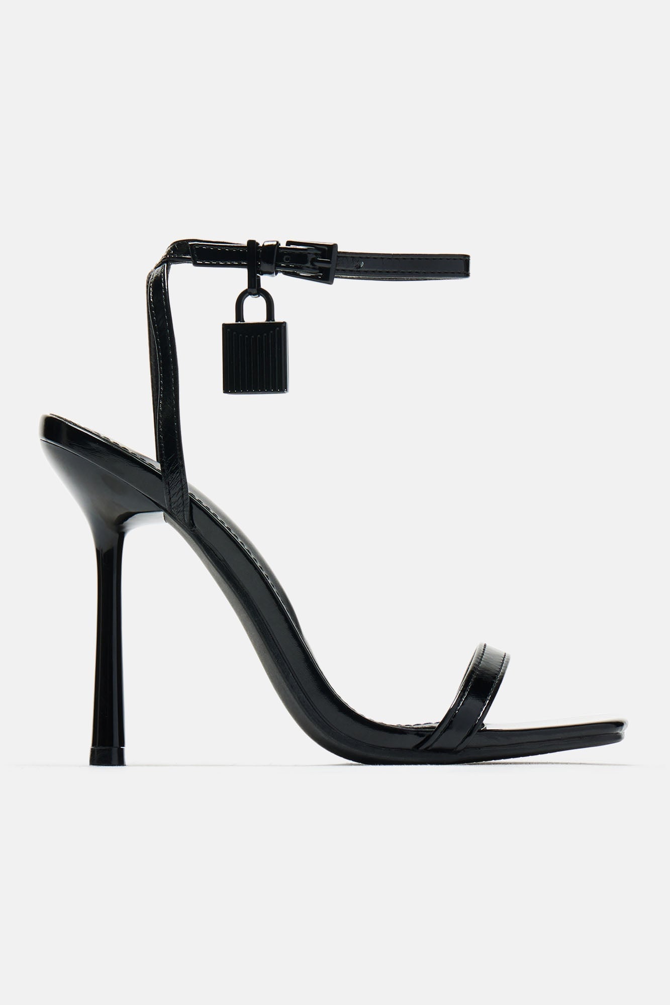 No Drama Club Heeled Sandals - Black image 2
