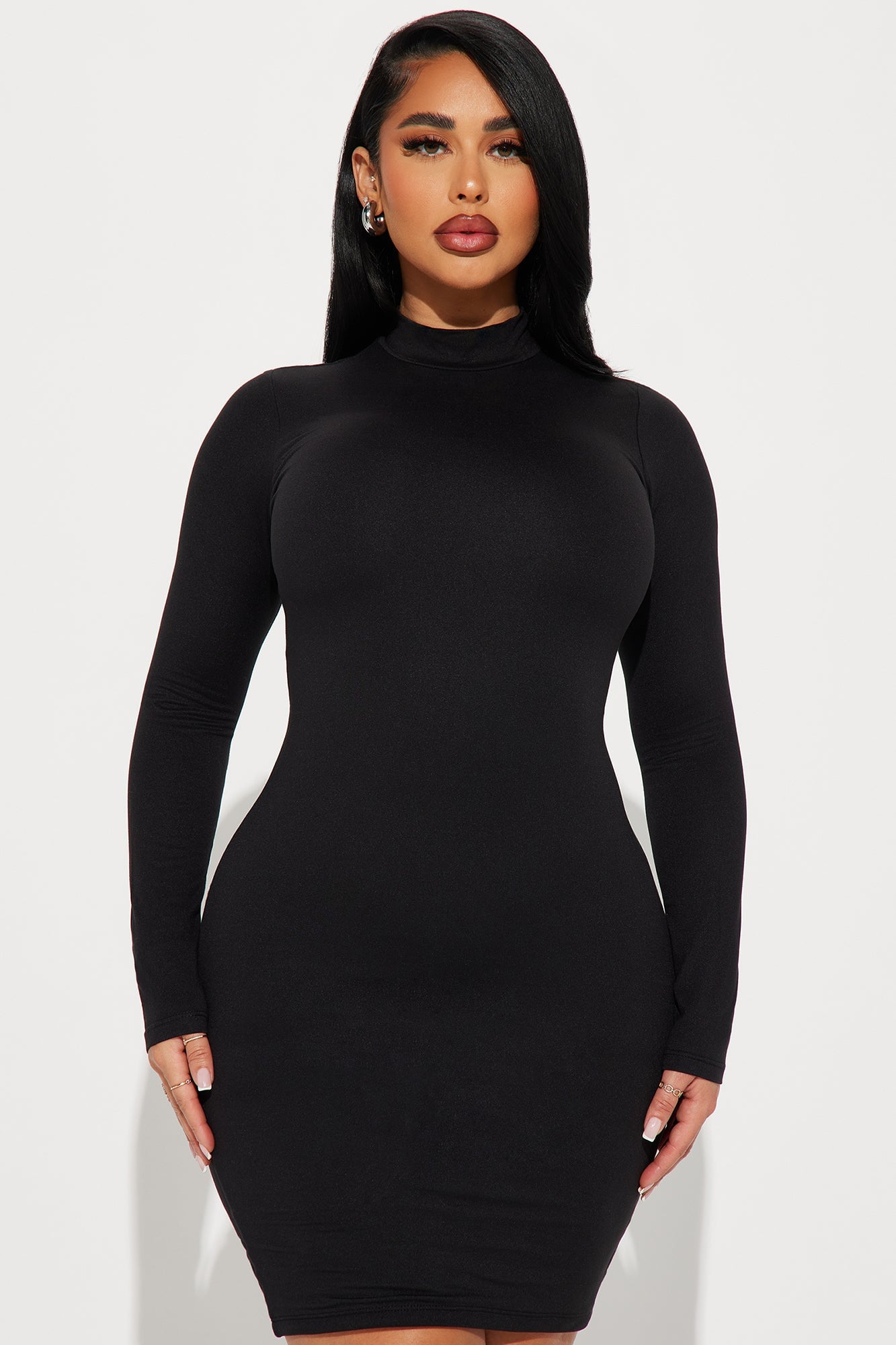 Krissy Mini Dress - Black image 5
