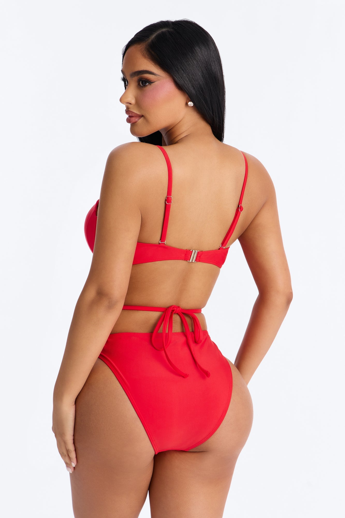 Summer Forever 1 Piece Swimsuit - Red image 3