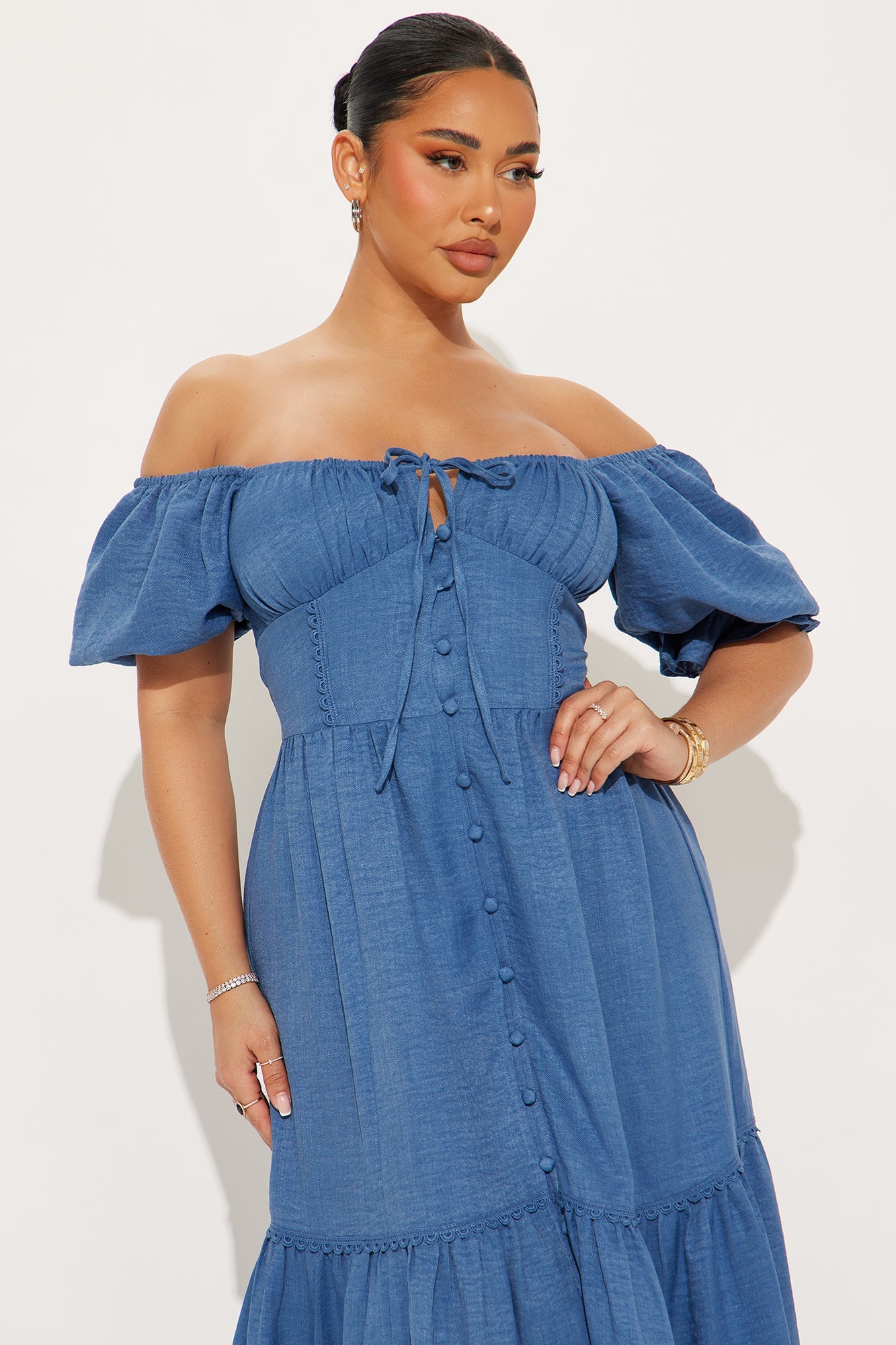 Imelda Maxi Dress - Blue image 5