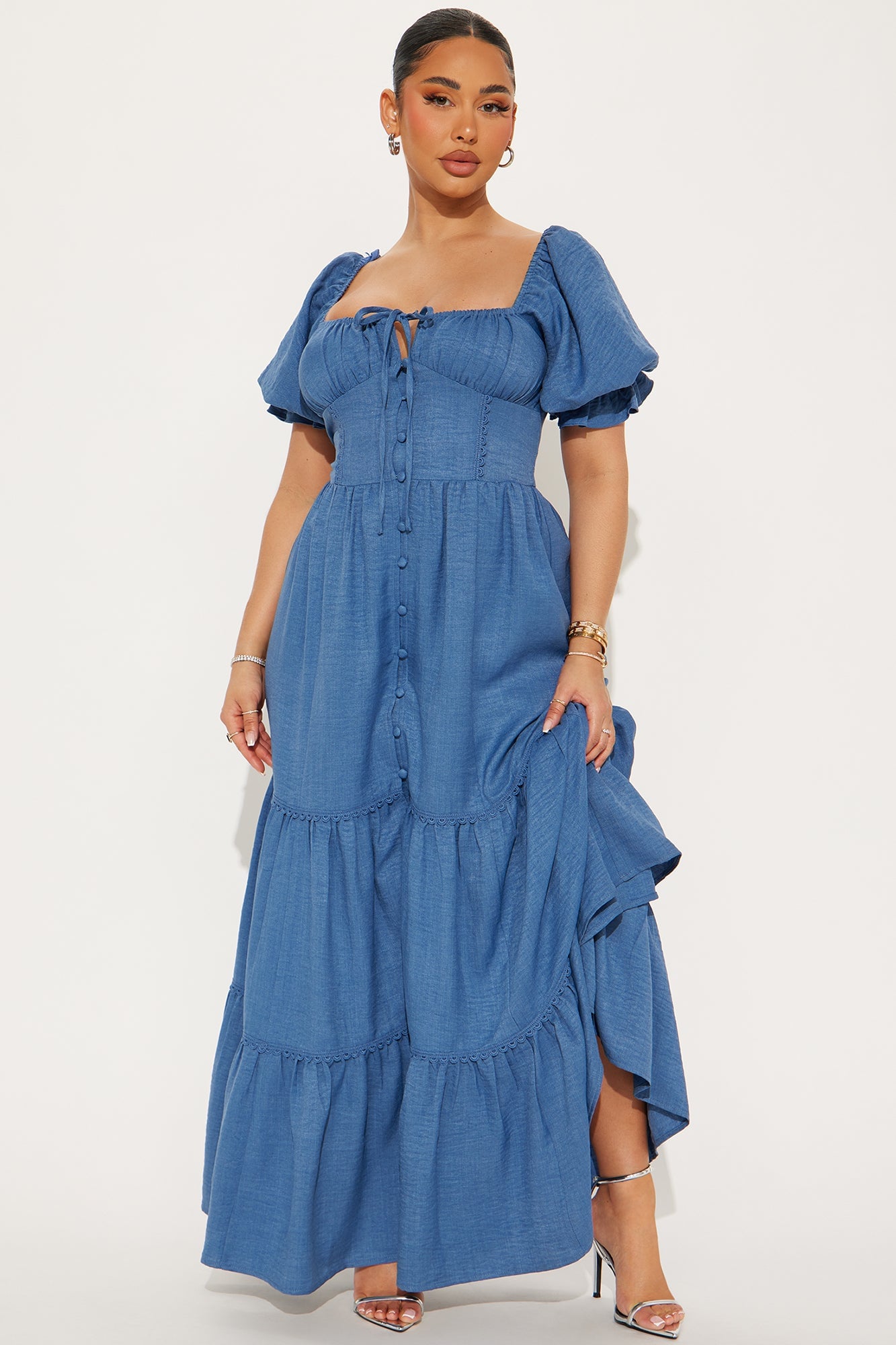 Imelda Maxi Dress - Blue image 4