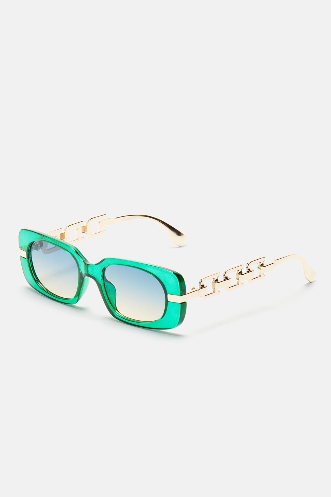 Look But Can't Touch Sunglasses - Green image 3