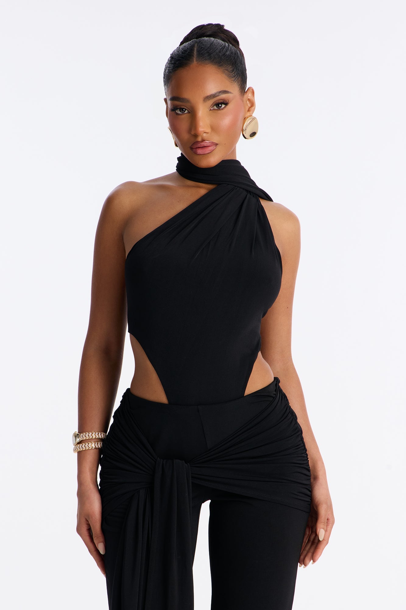 Lovers Lane Jersey Pant Set - Black image 2