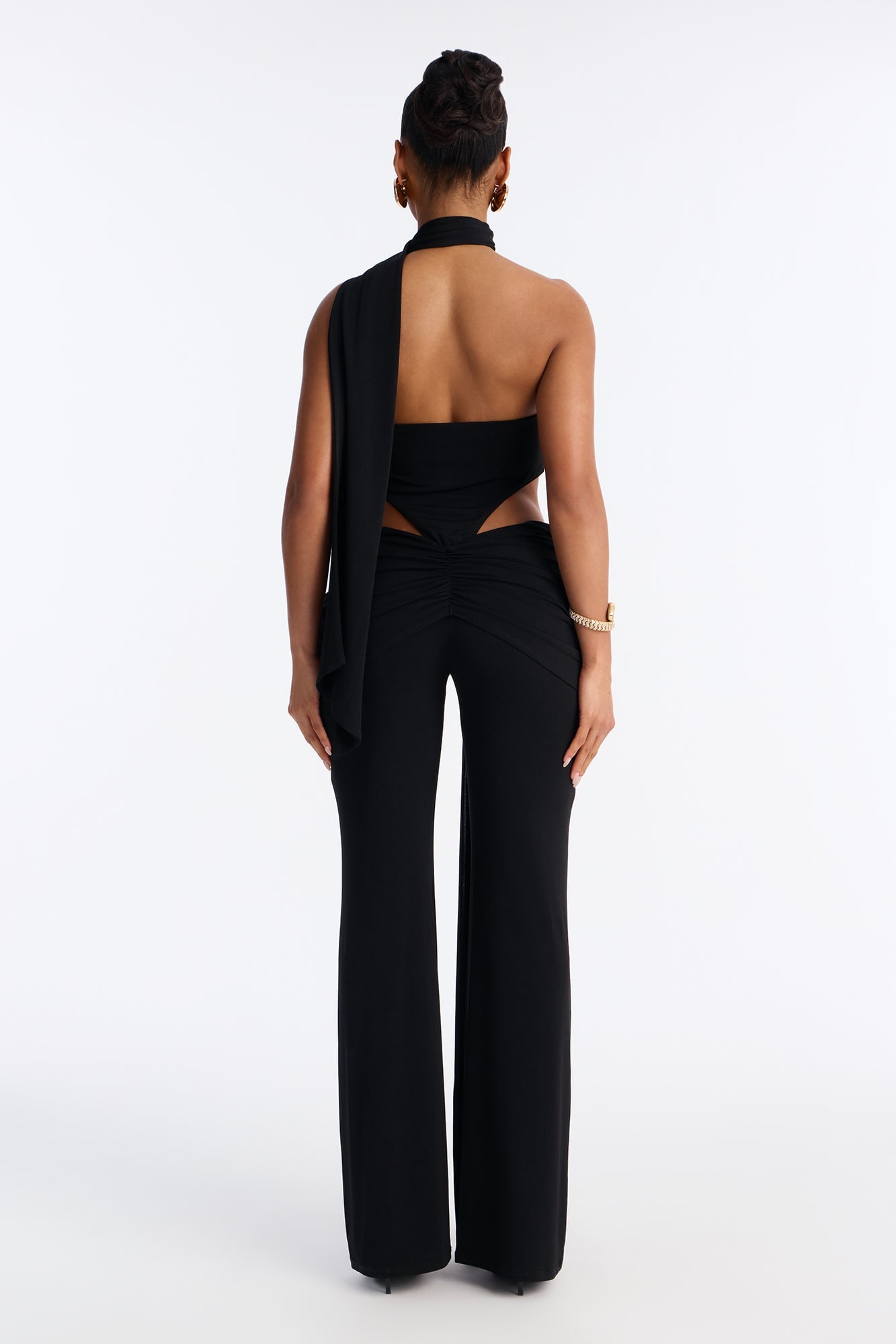Lovers Lane Jersey Pant Set - Black image 5