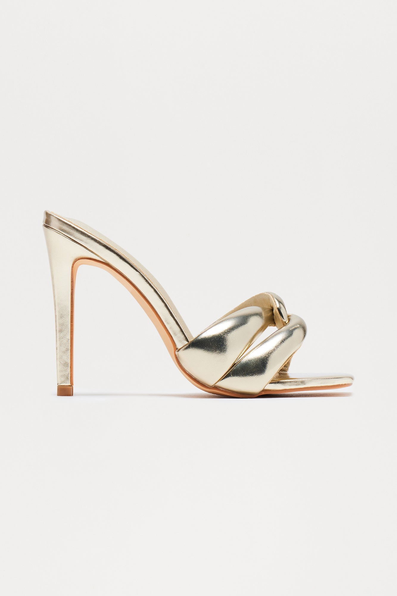 Romina Knot Heels - Gold image 2