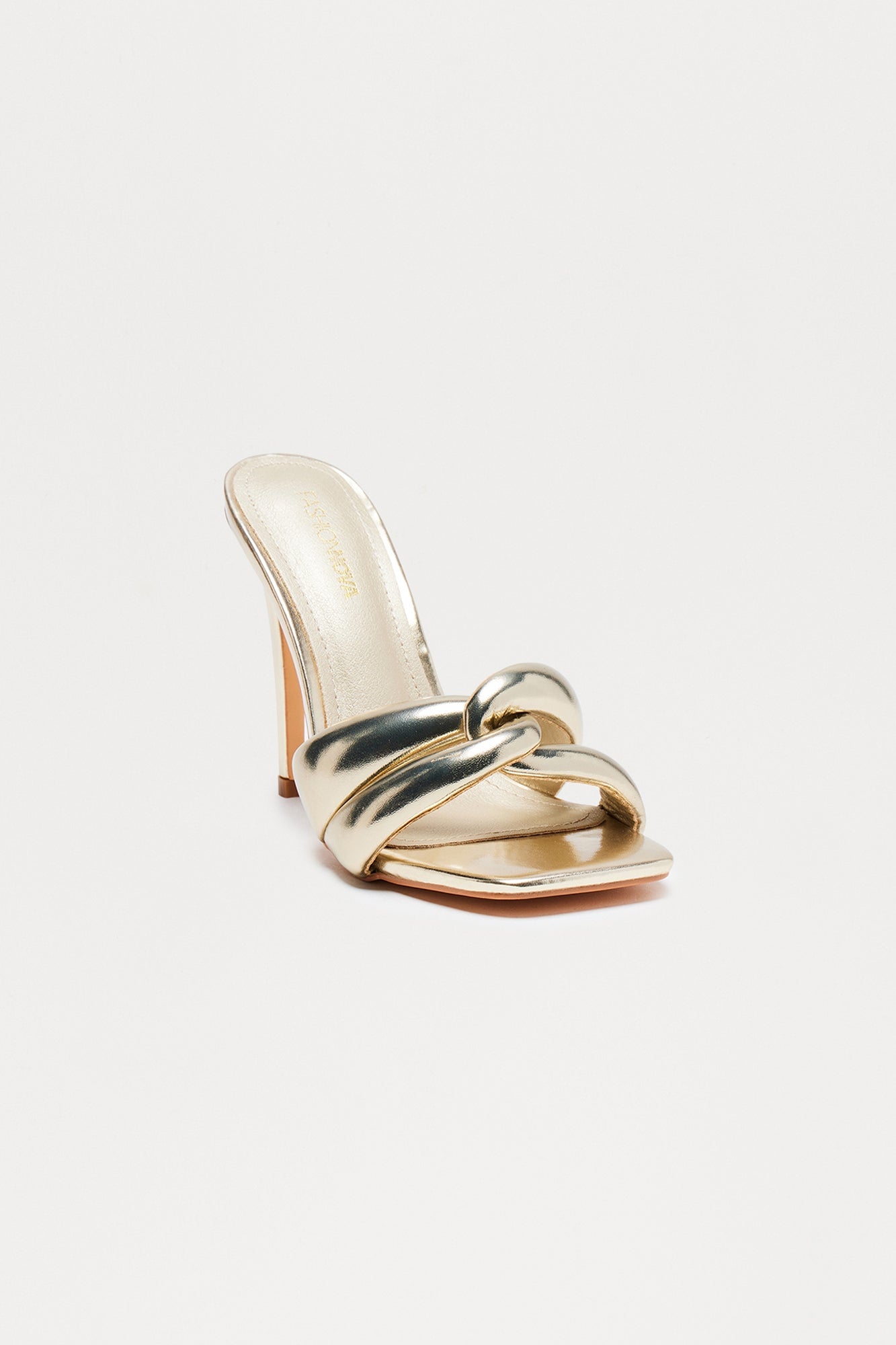 Romina Knot Heels - Gold image 1