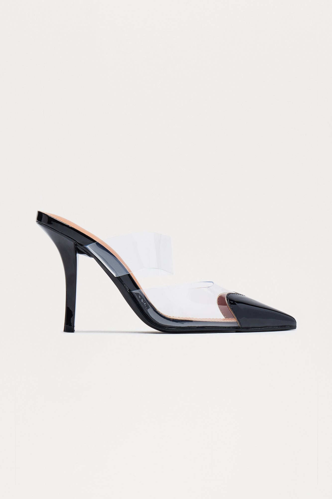 Canice Clear Heart Pumps - Black image 2