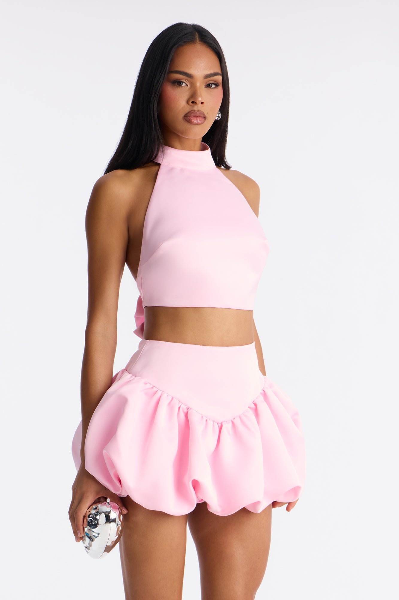 Sweetie Bow Mini Skirt Set - Pink image 1