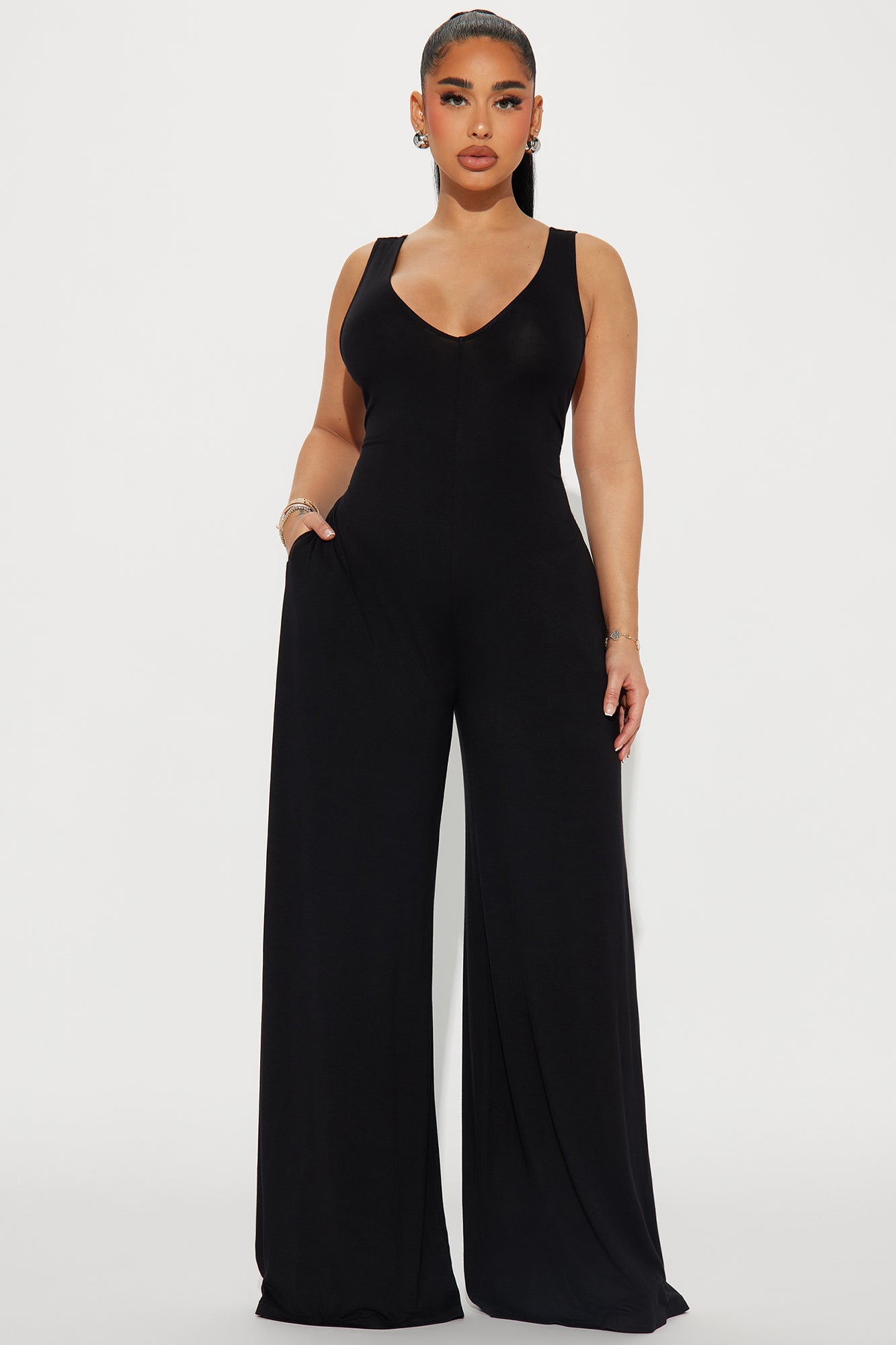 New Story Jumpsuit - Black image 4