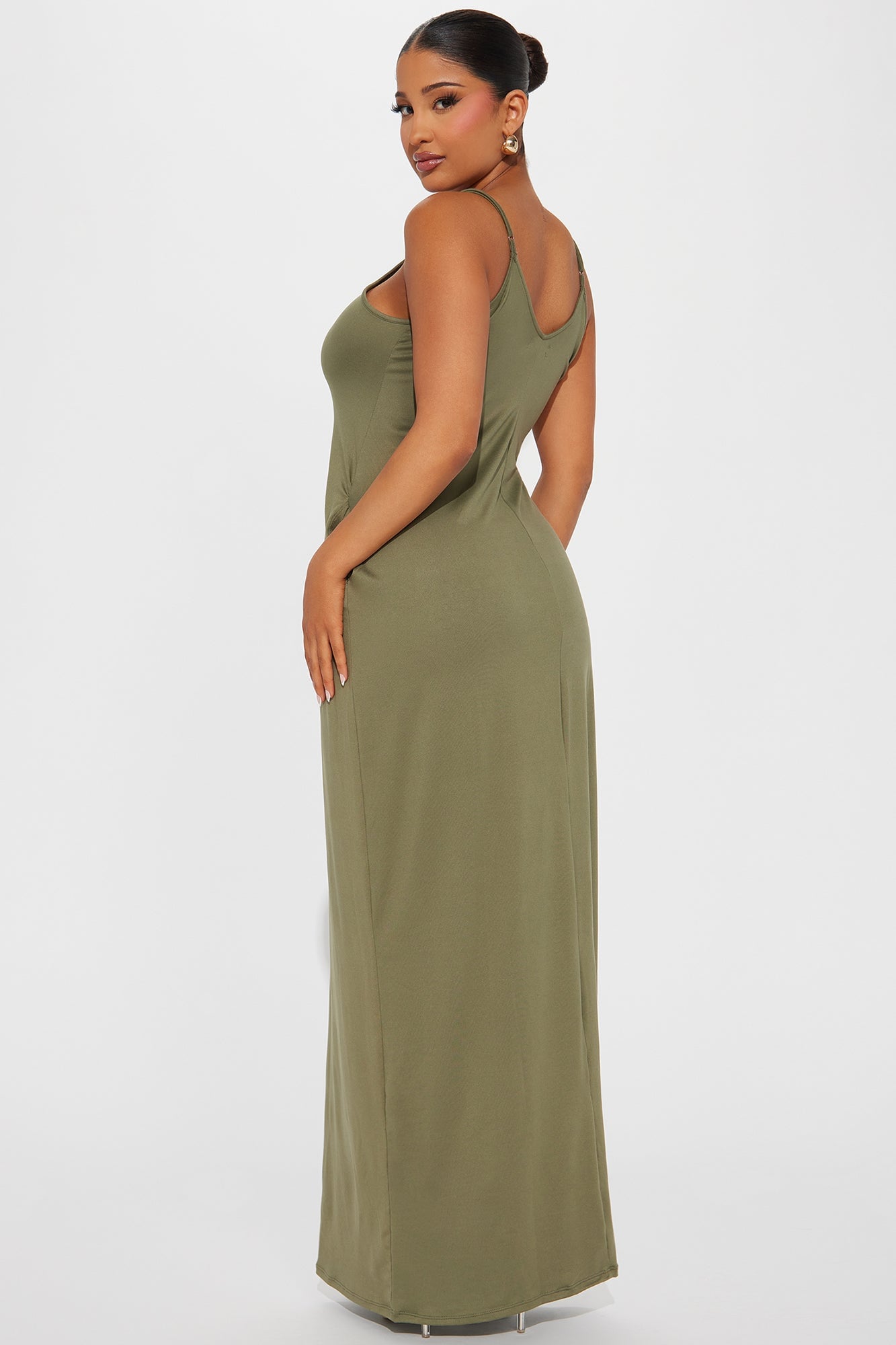 Simple Saturday Maxi Dress - Olive image 6