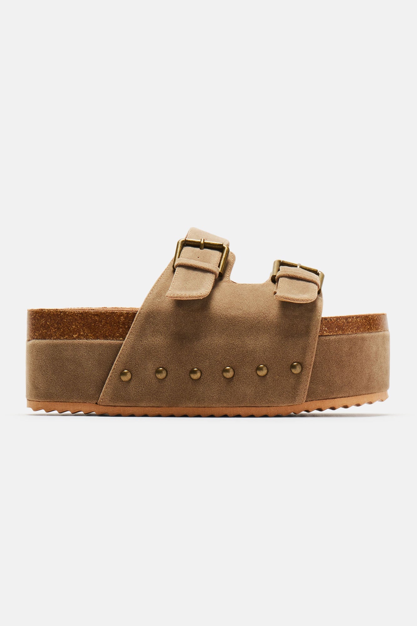I Swear It's True Flatform Sandals - Nude image 2