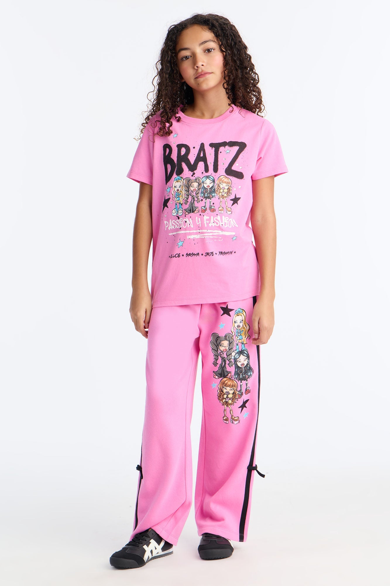 Mini Bratz Forever Fashion Wide Leg Pant Set - Pink image 1