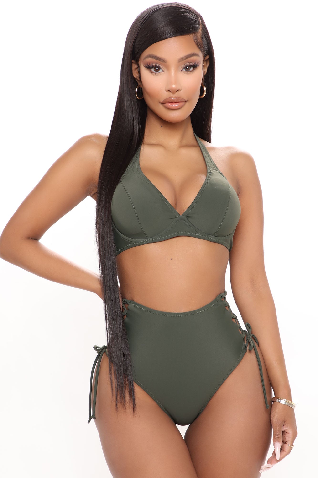 Libra Bikini - Olive image 10