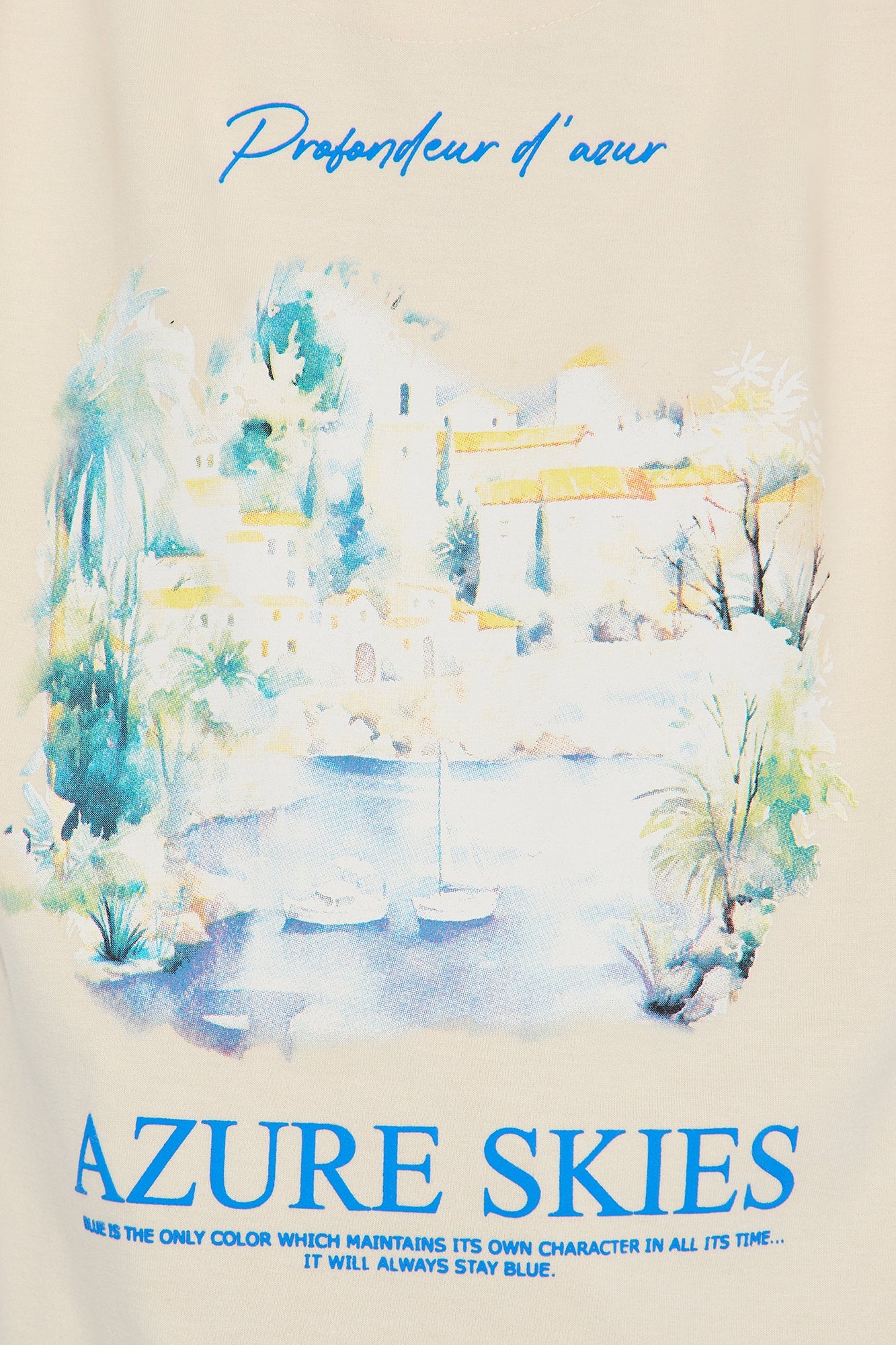 Mini Azure Skies Tee - Sand image 2