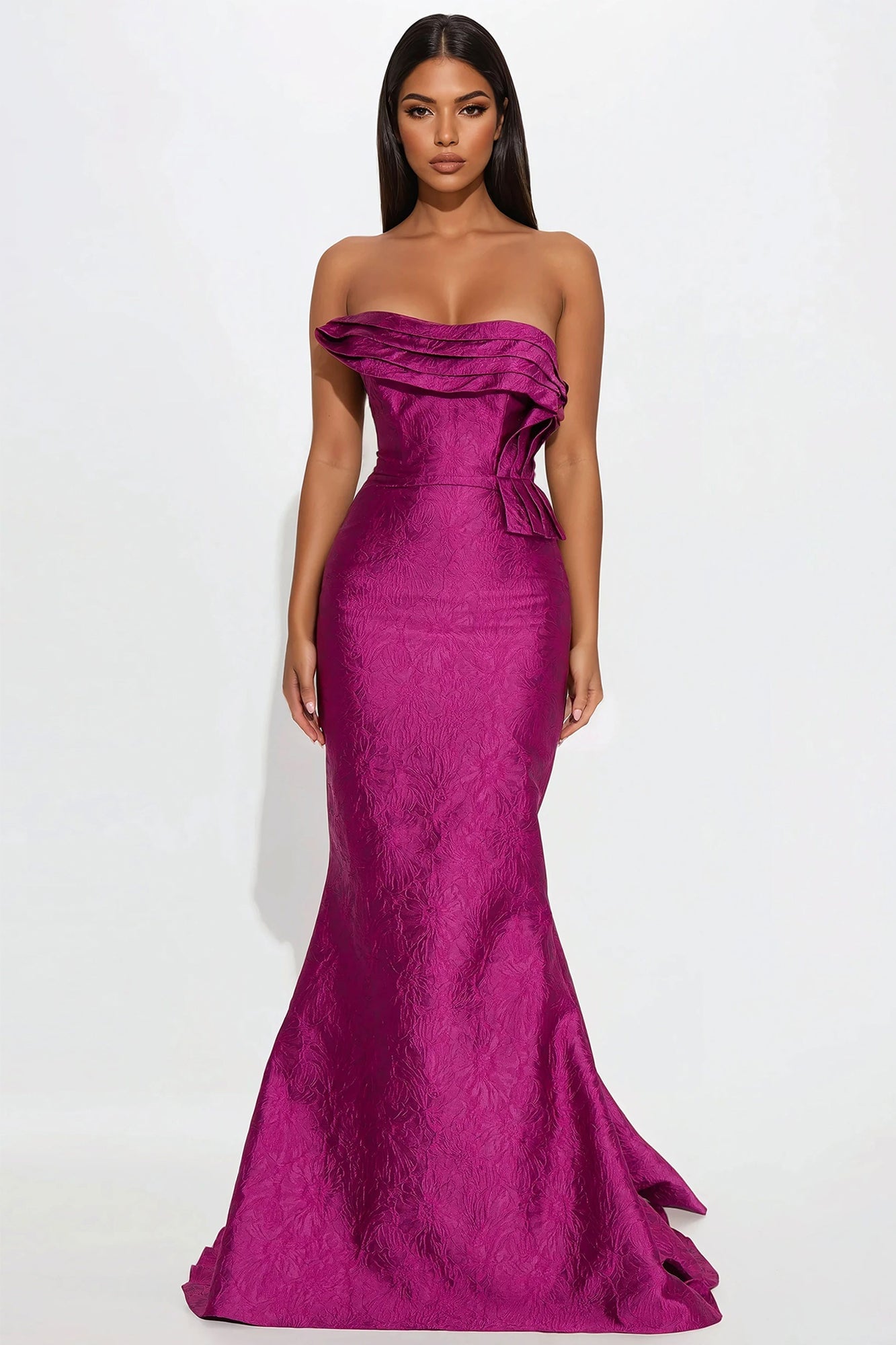 Making A Statement Gown - Mauve image 4
