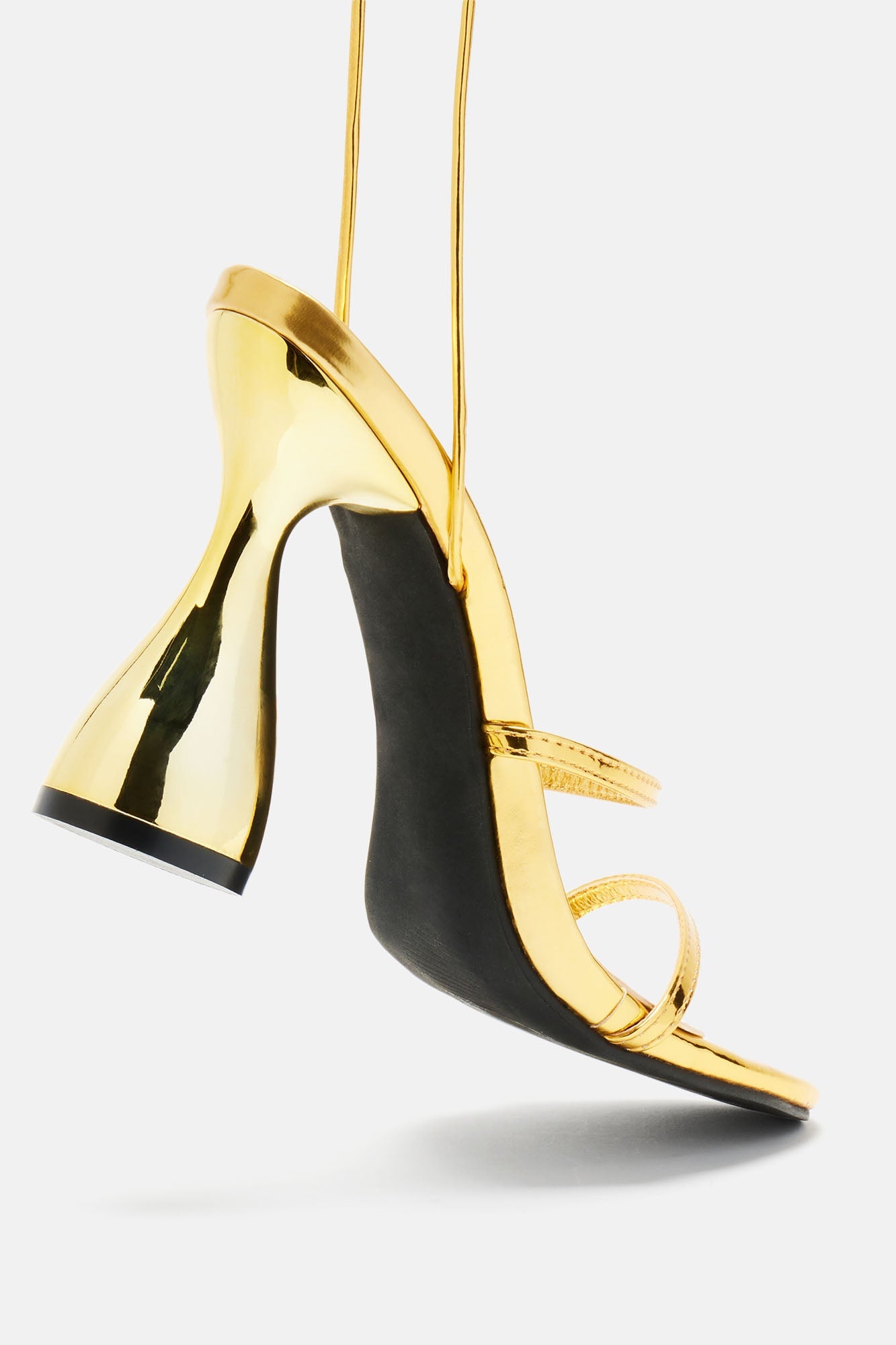 Out And About Wrap Up Heels - Gold image 5
