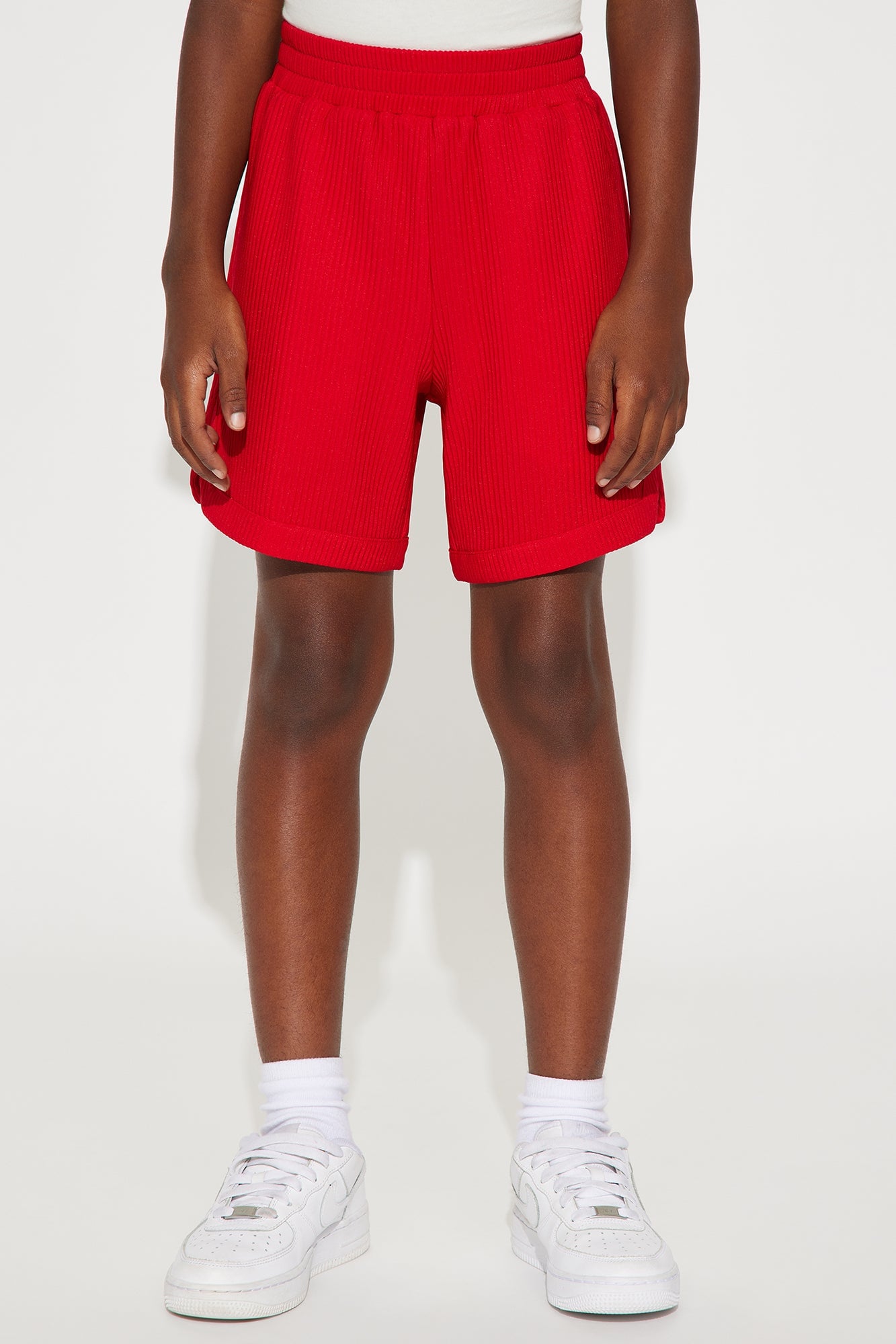 Mini Show Up Basketball Short - Red image 2