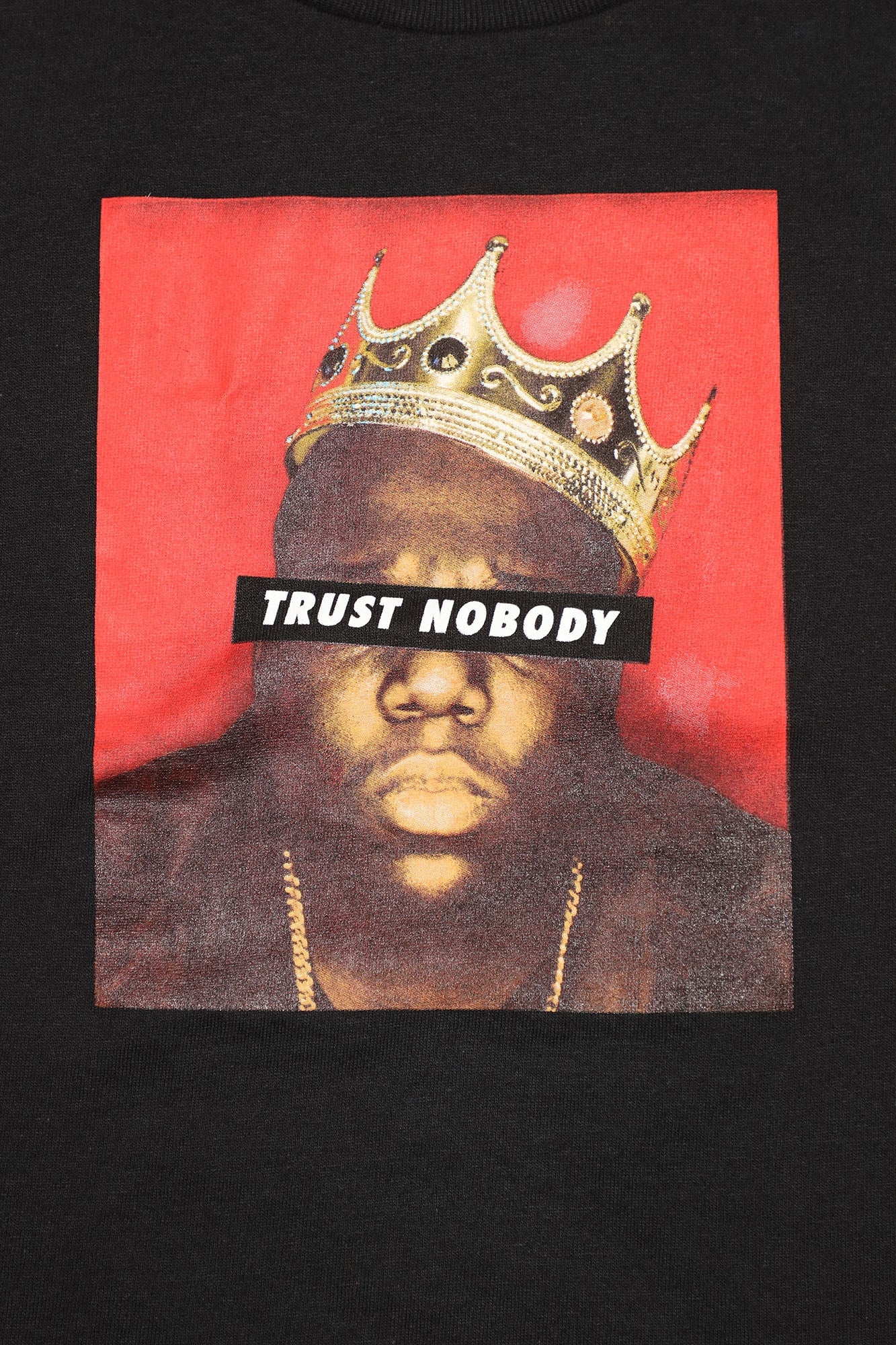 Mini Trust Nobody Short Sleeve Tee - Black image 7