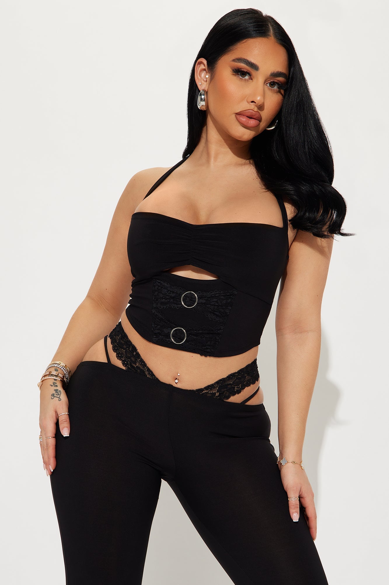 Spoil Me Pant Set - Black image 6