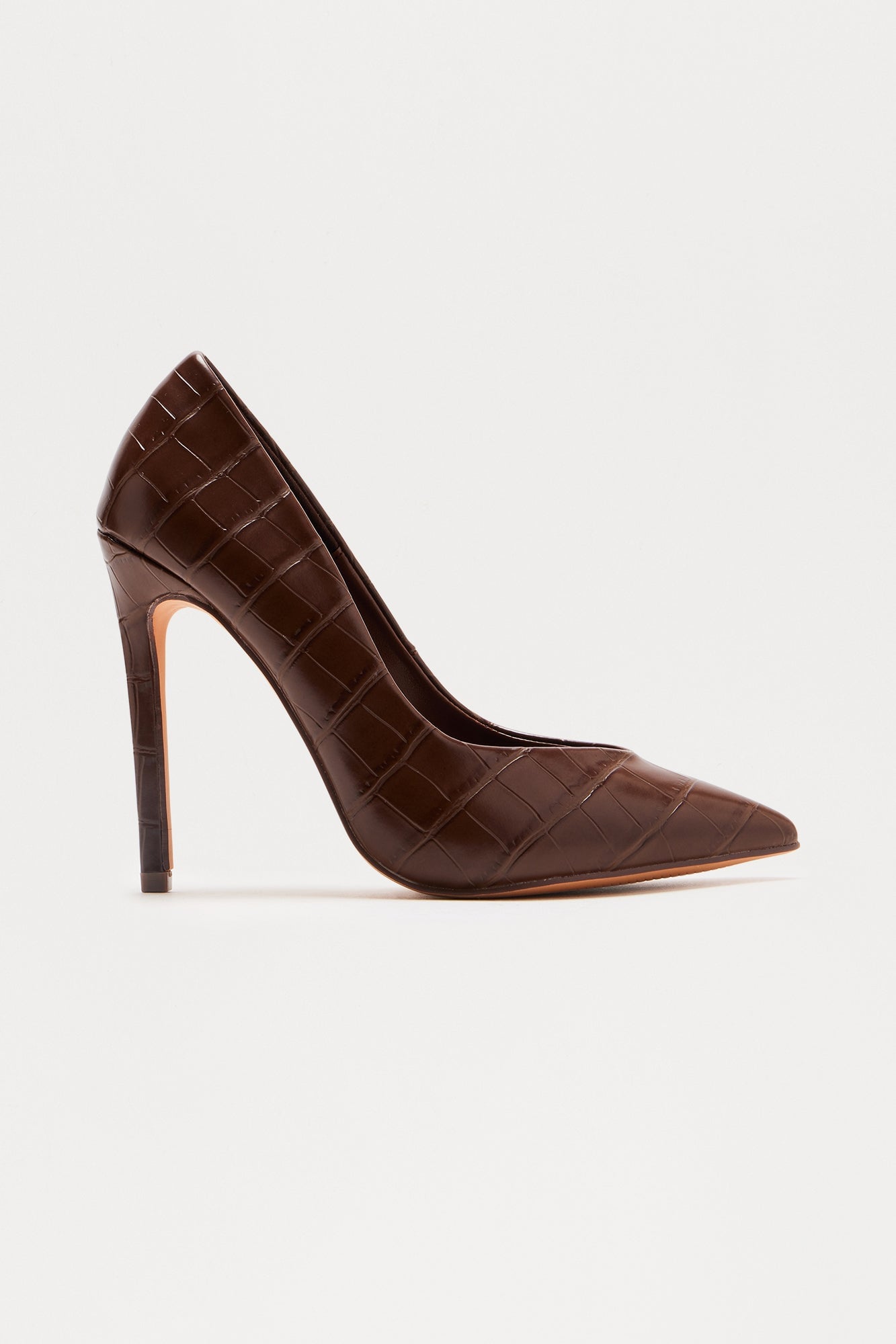 High Priority Pumps - Chocolate image 1