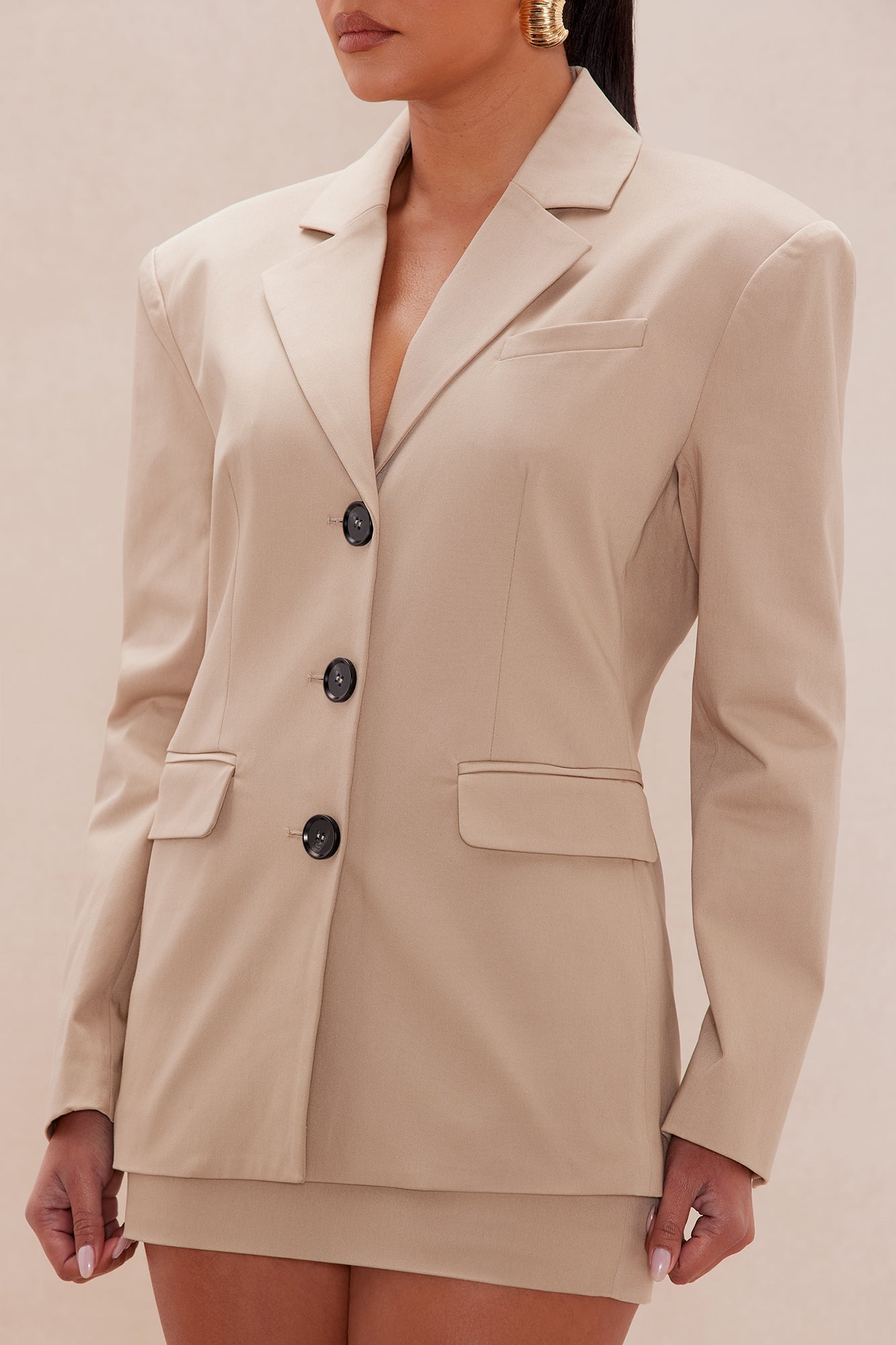 Jeanette Blazer - Khaki image 3