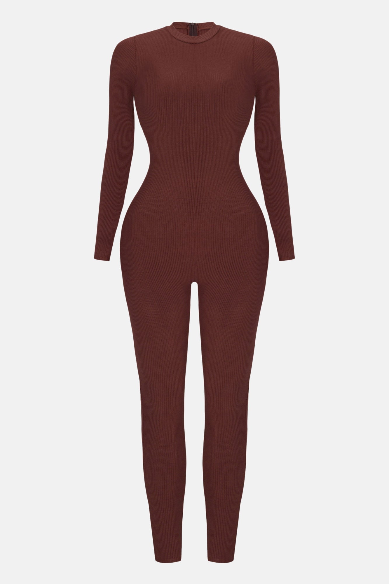 Maribel Snatched Jumpsuit - Chestnut image 5