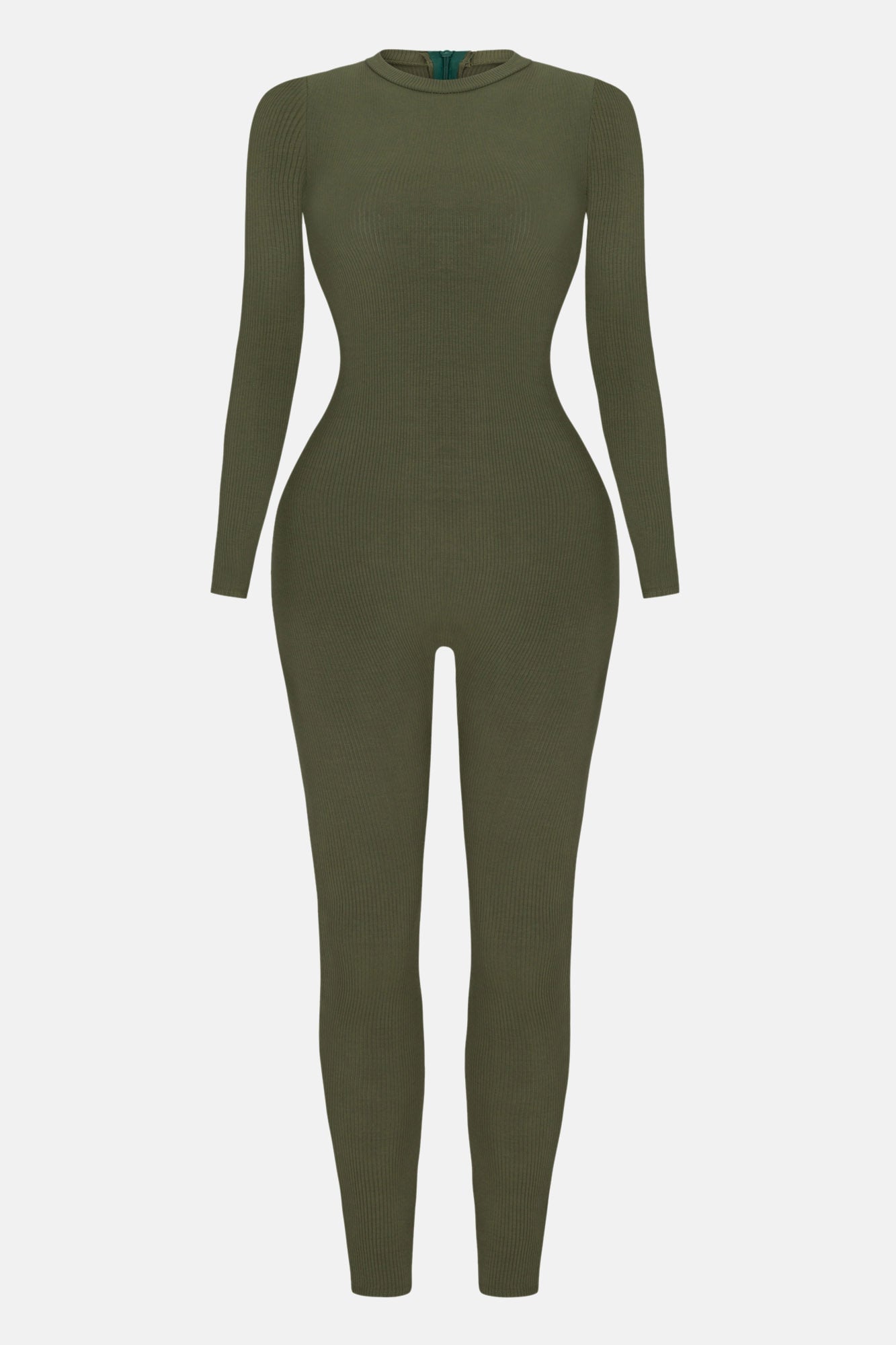 Maribel Snatched Jumpsuit - Olive image 6