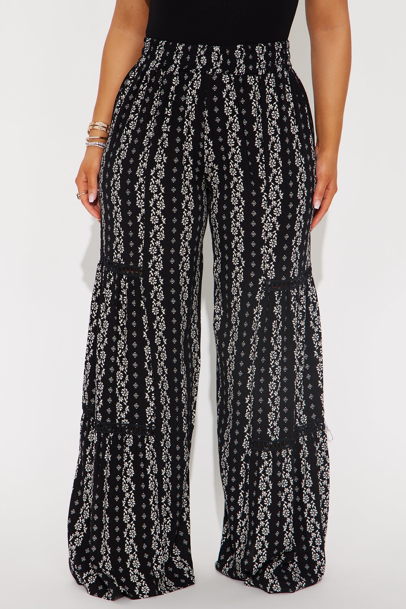 Not Today Wide Leg Pant - Black image 5