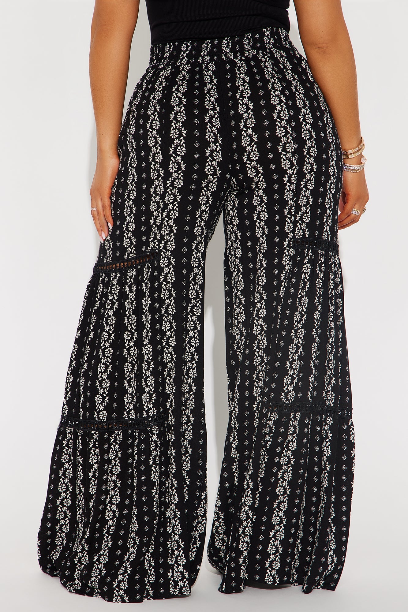 Not Today Wide Leg Pant - Black image 6