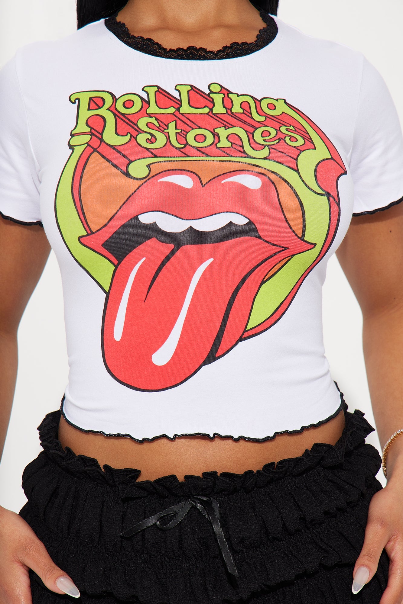 Rolling Stones Want A Taste Tee - White image 6