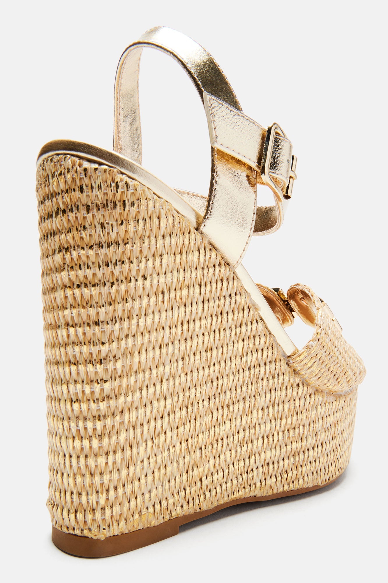 Siena Platform Wedges - Gold image 5