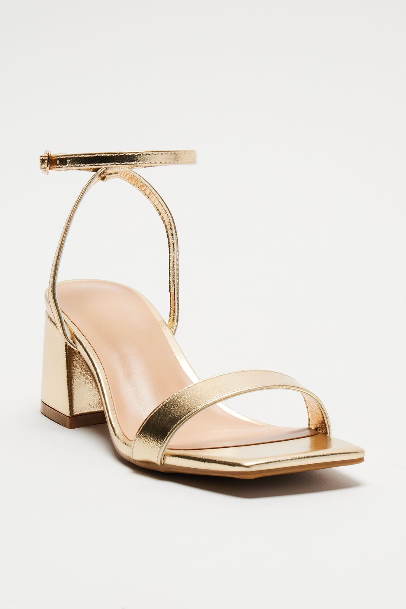 Jaylynn Heeled Sandals - Gold image 2