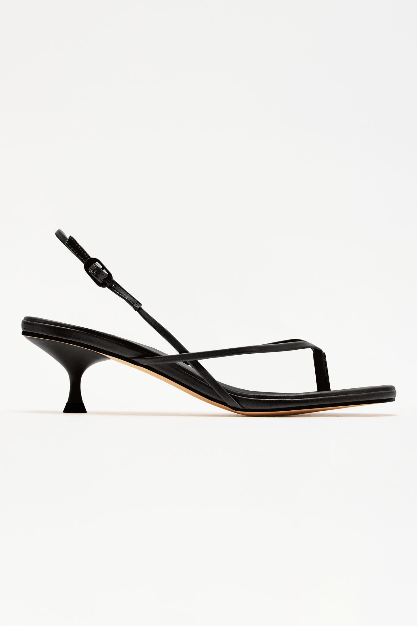 Looking Fab Kitten Heels - Black image 3