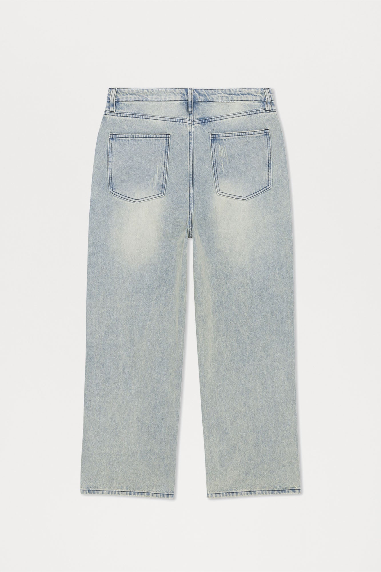 Run It By Baggy Jeans - Light Blue Wash image 11