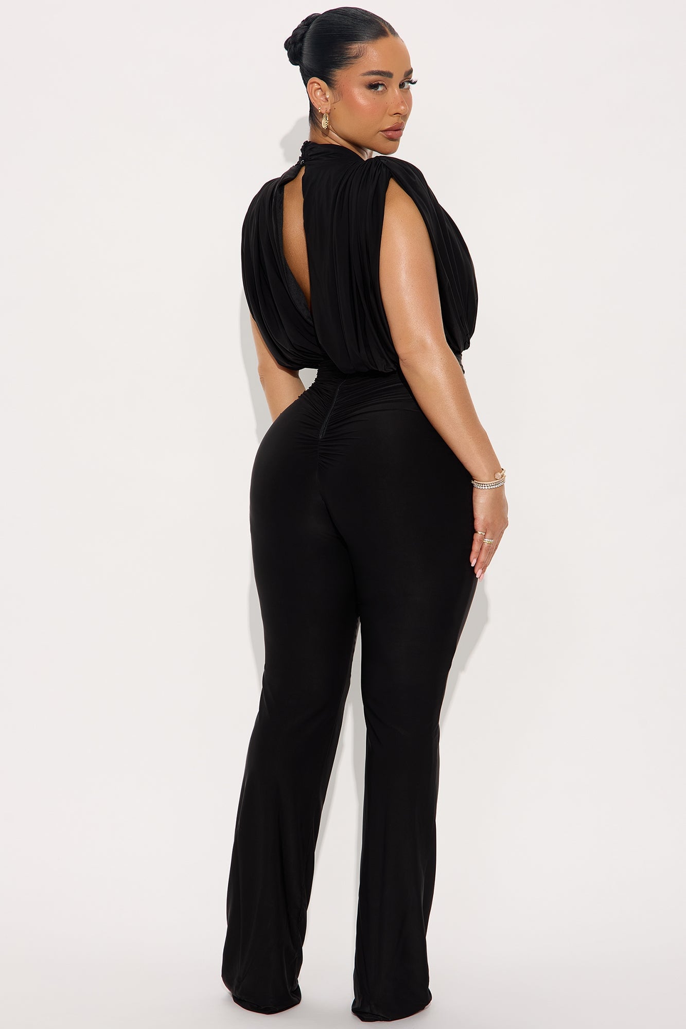 Sleek Seduction Jumpsuit - Black image 6