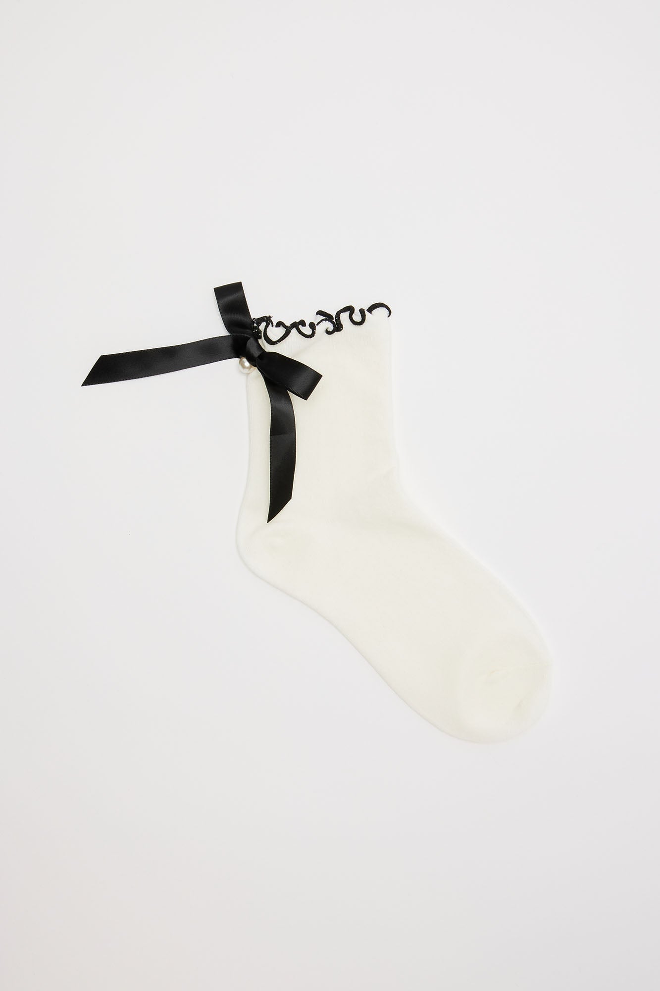 Pretty Girl Vibes Socks - White image 2