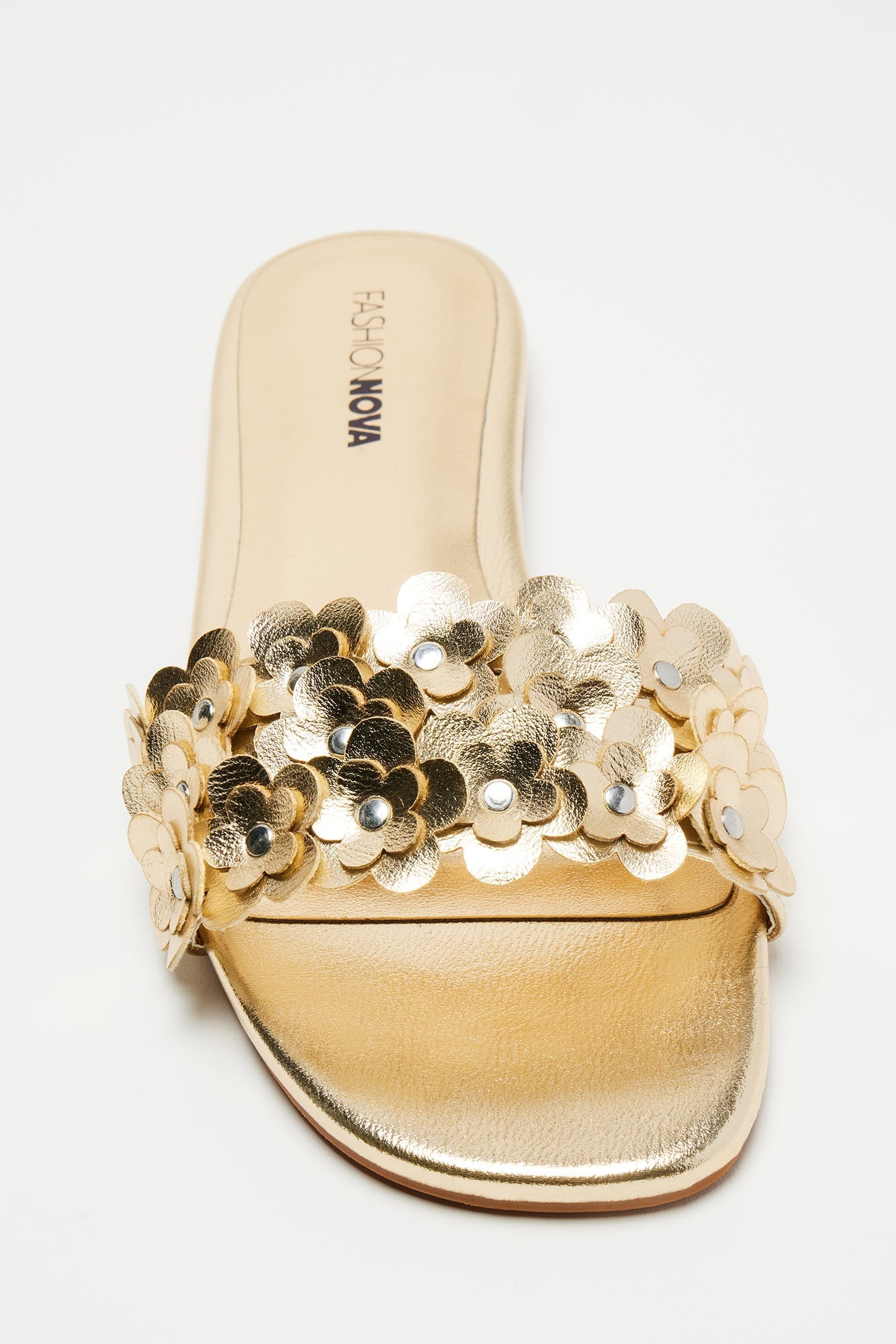 Kendrie Flower Sandals - Gold image 2
