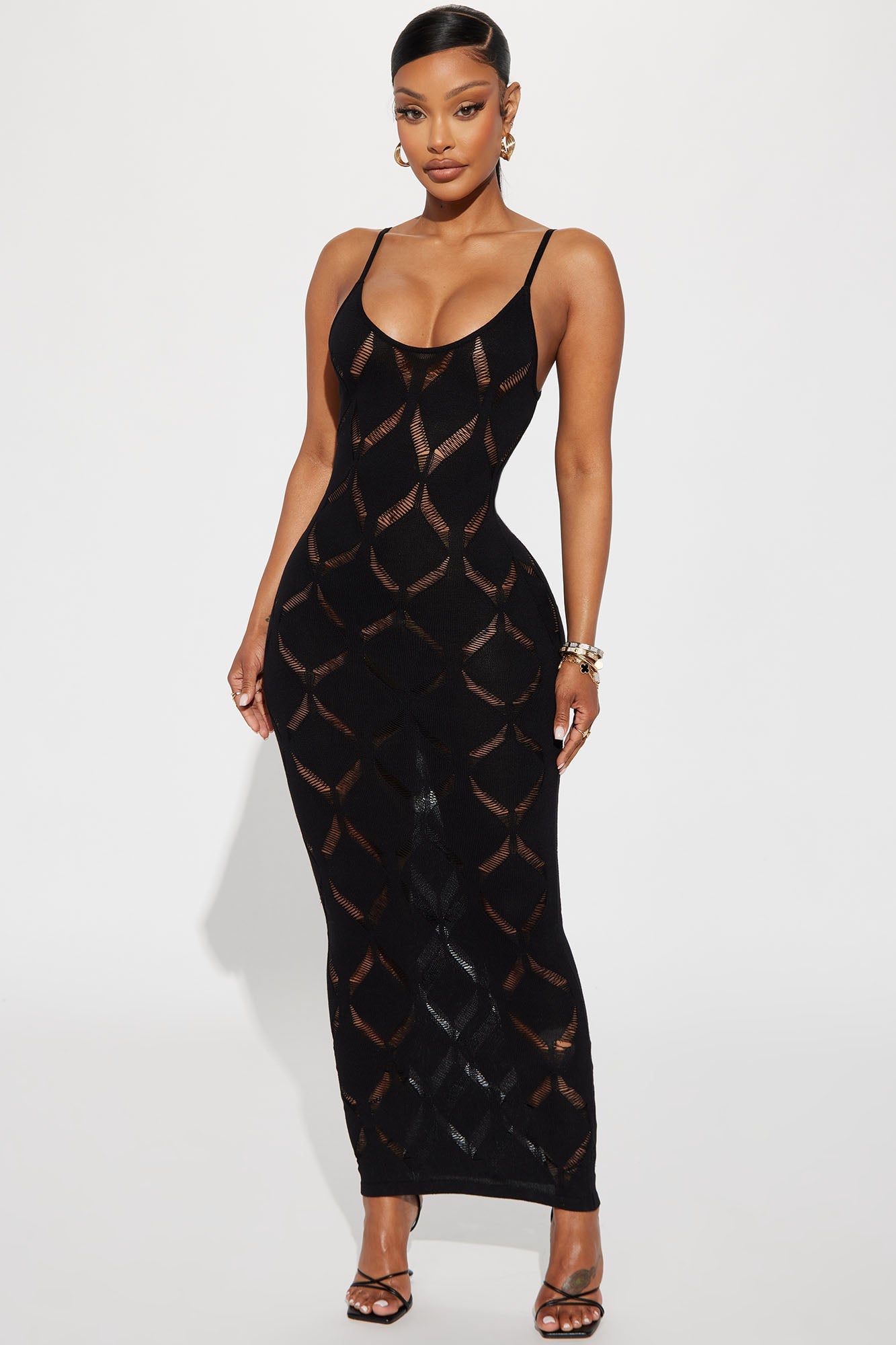 Sun Kissed Maxi Dress - Black image 4