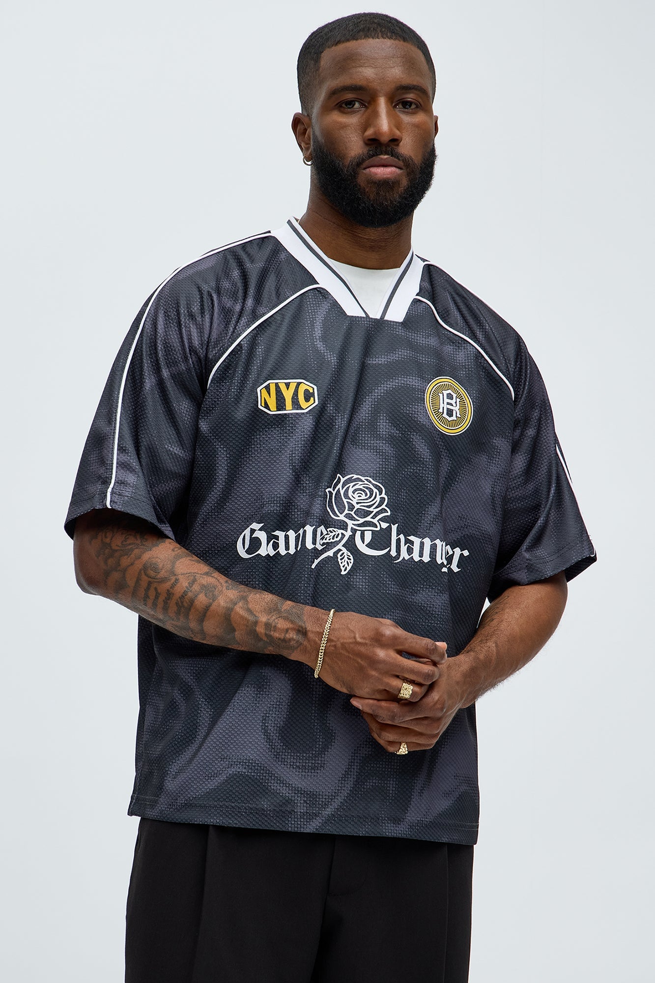 Game Changer Jersey Tee - Black image 5