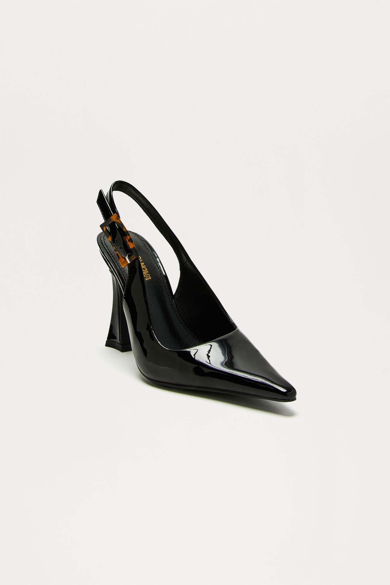 Milani Buckle Slingback Pumps - Black image 3