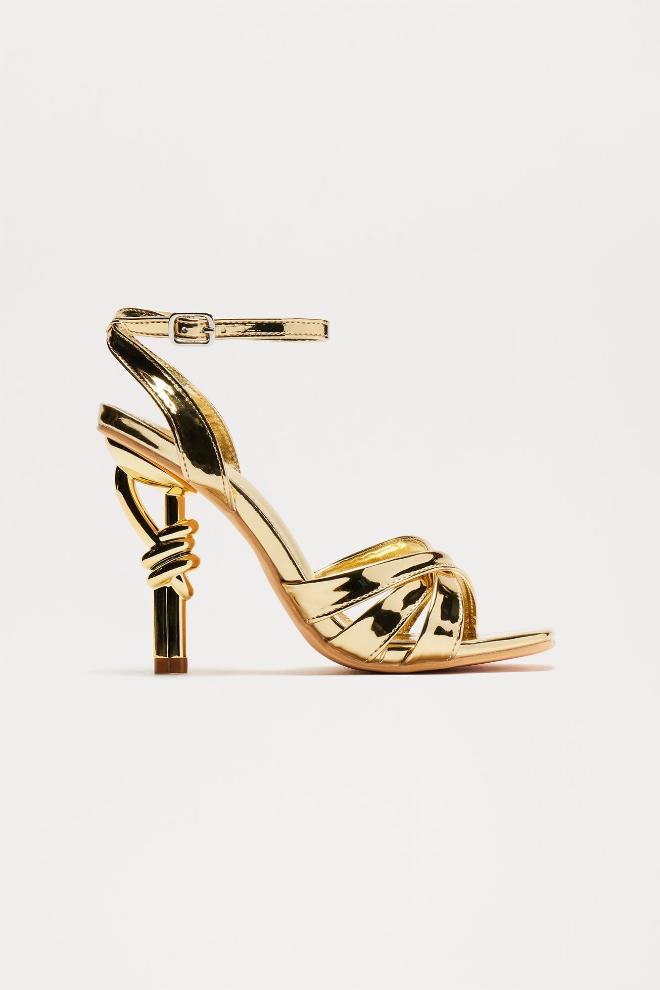Liane Heeled Sandals - Gold image 1