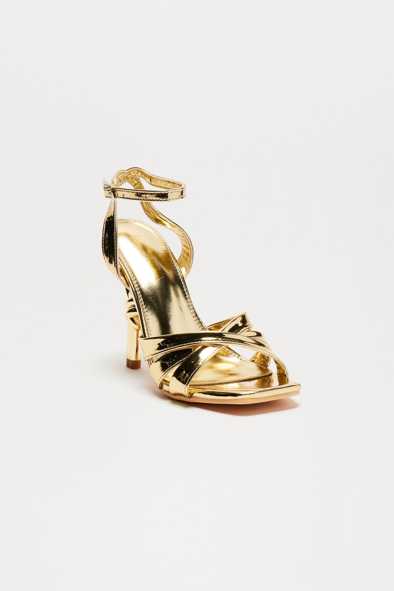 Liane Heeled Sandals - Gold image 3